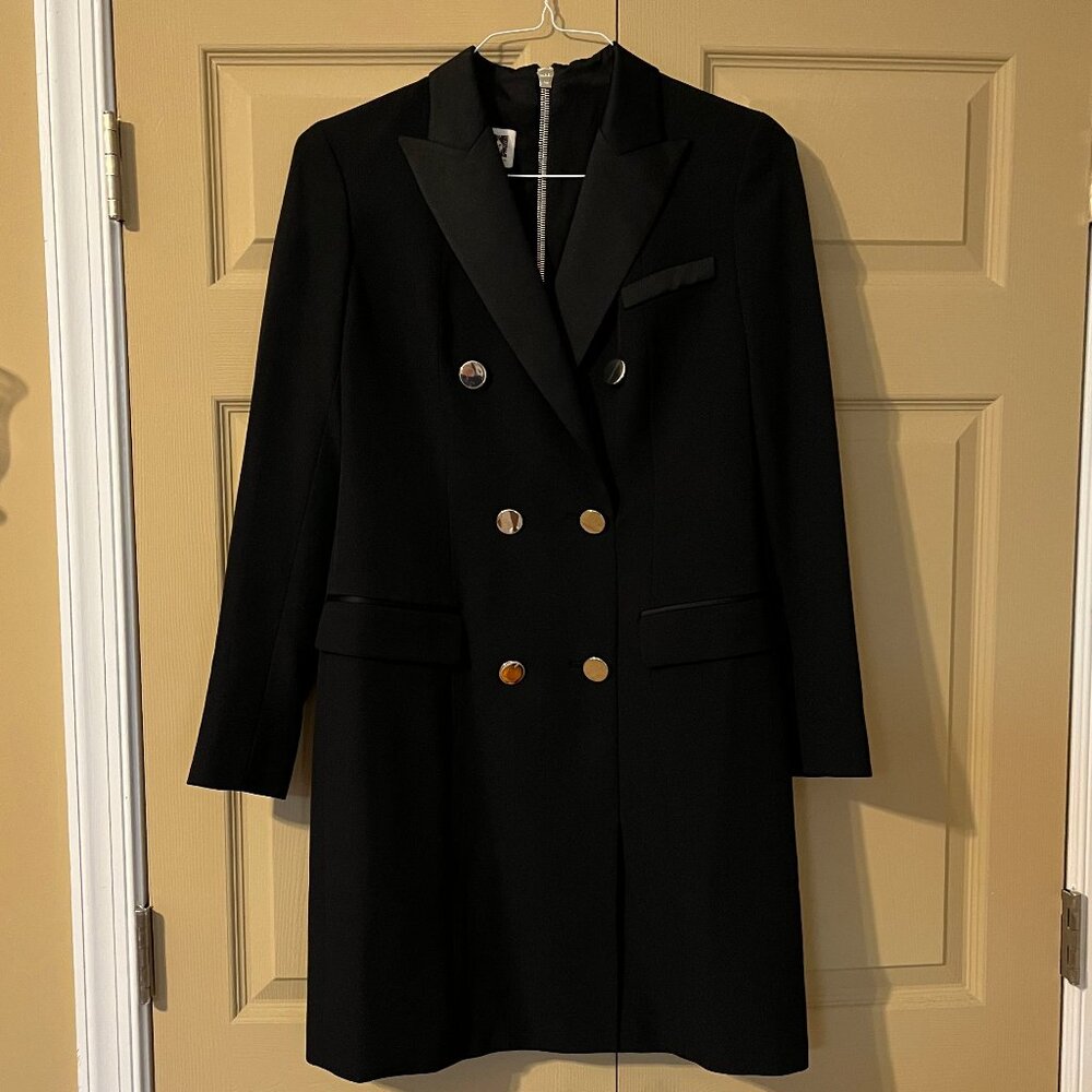 Black Tuxedo Dress, Anne Klein